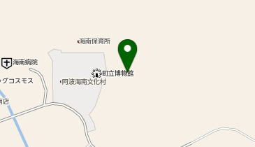 海南保育所横避難所の地図画像