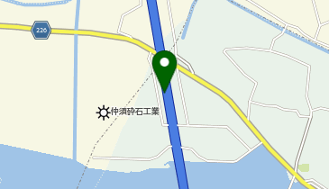 長岸津波避難場所の地図画像