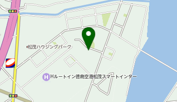 県営住宅松茂西団地の地図画像