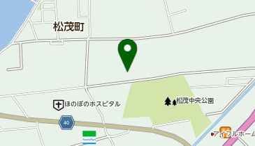 松茂町第二体育館の地図画像