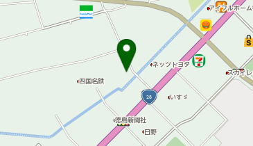 グラン・ドムール松茂の地図画像