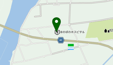 ほのぼのホスピタルの地図画像