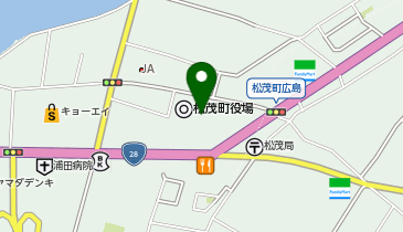 津波防災センター・中央庁舎の地図画像