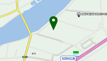 松茂町地域子育て支援センターの地図画像