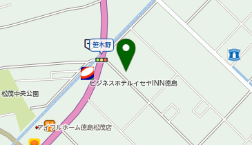 松茂町東部学習センターの地図画像