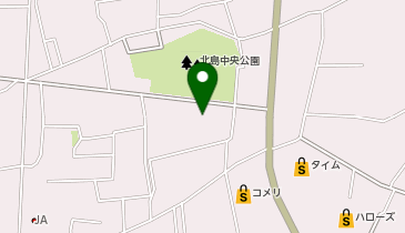 町民体育センターの地図画像