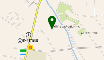 藍住町総合文化ホールの地図画像