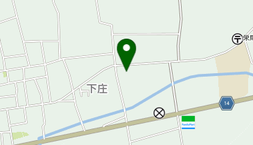 下庄老人憩の家の地図画像