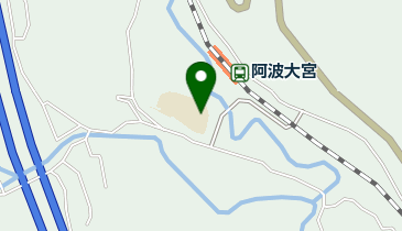 板野東小学校・幼稚園大坂分校体育館の地図画像