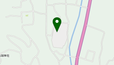 西部テクノスクール体育館の地図画像