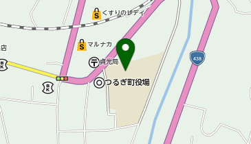 貞光中学校の地図画像