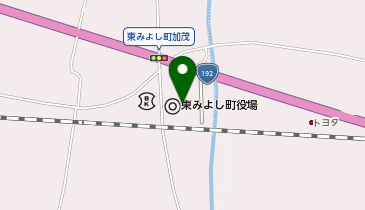 三加茂公民館の地図画像