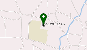 ふれアリーナみよしの地図画像