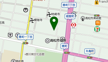 四番丁小学校跡施設の地図画像