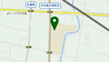 木太南小学校の地図画像