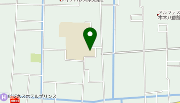 木太北部小学校の地図画像
