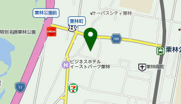 栗林コミュニティセンターの地図画像