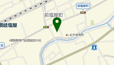 しおや保育所の地図画像