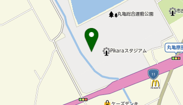 県立丸亀競技場(第1-第6会議室)の地図画像