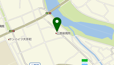 旧土居保育所の地図画像