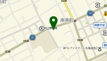 城乾こども園の地図画像