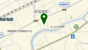 しおや保育所の地図画像