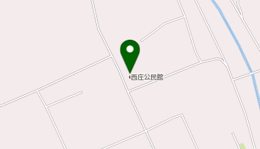 西庄公民館の地図画像