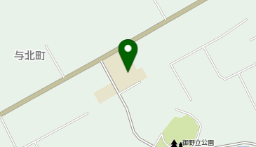 与北小学校の地図画像