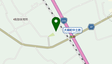 南部公民館の地図画像