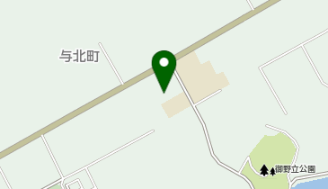 与北公民館の地図画像