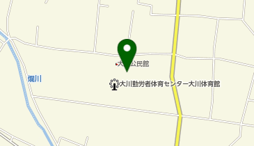 大川公民館(屋外)の地図画像