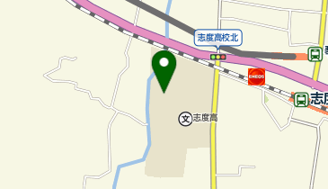 志度高等学校の地図画像