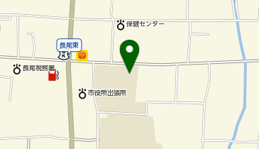 長尾小学校の地図画像
