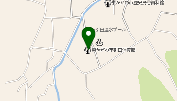 引田飛翔体育館の地図画像