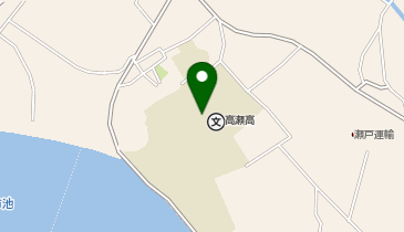 高瀬高等学校の地図画像