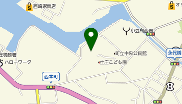 土庄体育館の地図画像