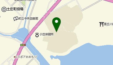 土庄小学校の地図画像