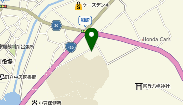 勤労者体育館の地図画像