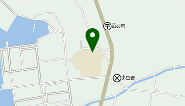 苗羽小学校作法室の地図画像