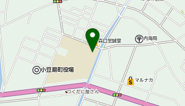 小豆島中学校体育館の地図画像