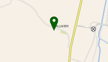 神山公民館の地図画像