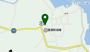直島町役場の地図画像