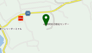 直島町総合福祉センター本館の地図画像