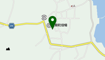 直島ホール体育室の地図画像