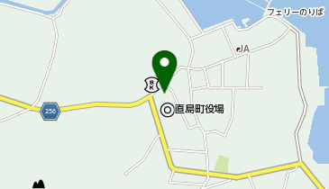 直島町役場の地図画像