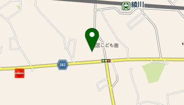 滝宮こども園の地図画像