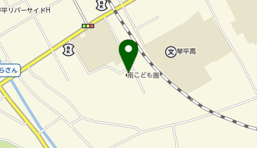 琴平町立南こども園の地図画像