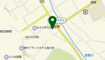 琴平町文化会館の地図画像