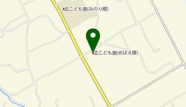 琴平町立北こども園みのり棟の地図画像