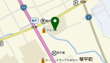 琴平町立榎井小学校の地図画像